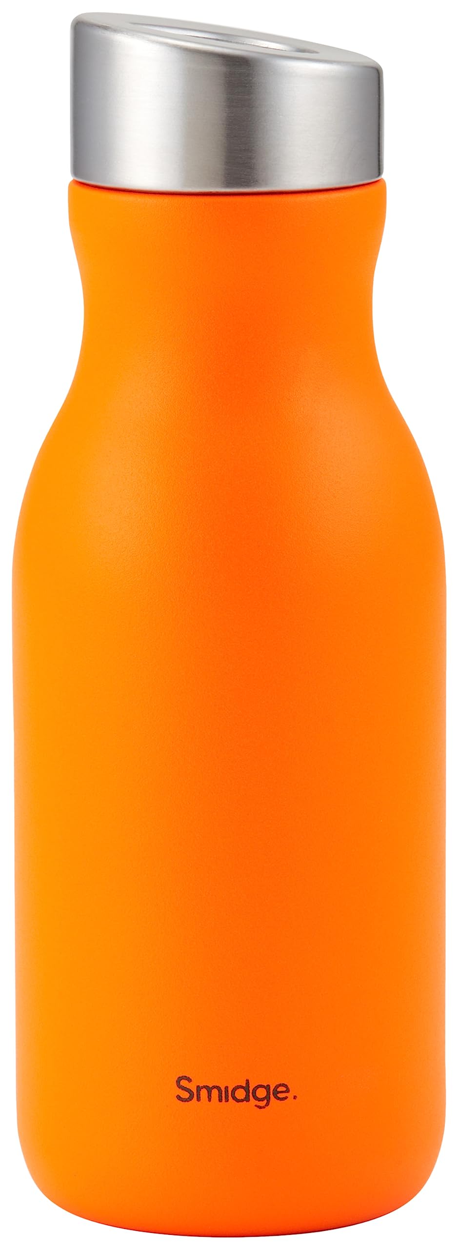 Smidge Reusable Water Bottle 350ml Citrus – Insulated Stainless Steel Flask for Hot & Cold Drinks, Leakproof & BPA-Free, No Metallic Taste