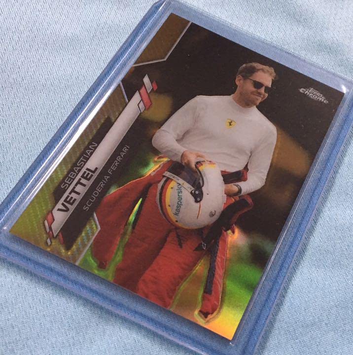Amazon.co.jp: 20 Topps F1 セバスチャンベッテル 50枚限定 ゴールド 