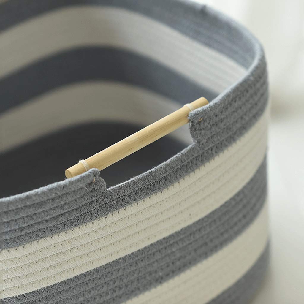 Scatola Portaoggetti Cesti di stoccaggio con maniglie possono essere lavati il ​​cestello della lavanderia può essere piegato i contenitori for stoccaggio sono adatti for le famiglie dell'hotel Adatto
