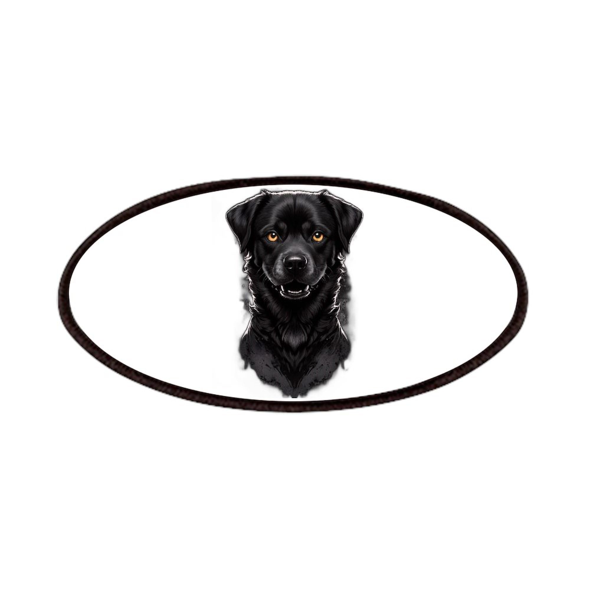 CafePress Dark Black Dog 4