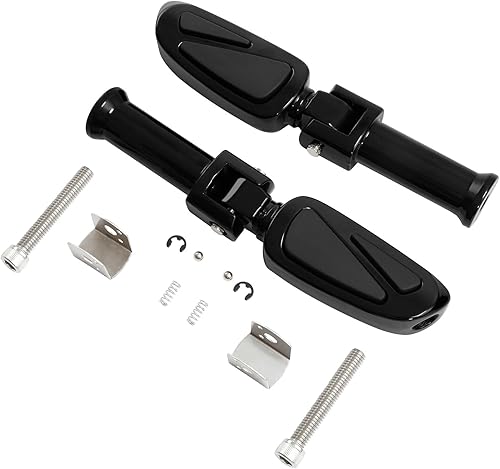 Miniatura 26 de TCT-MOTORPARTS Clavijas cromadas para estribera trasera para Harley Davidson Softail Fat Boy 18-25