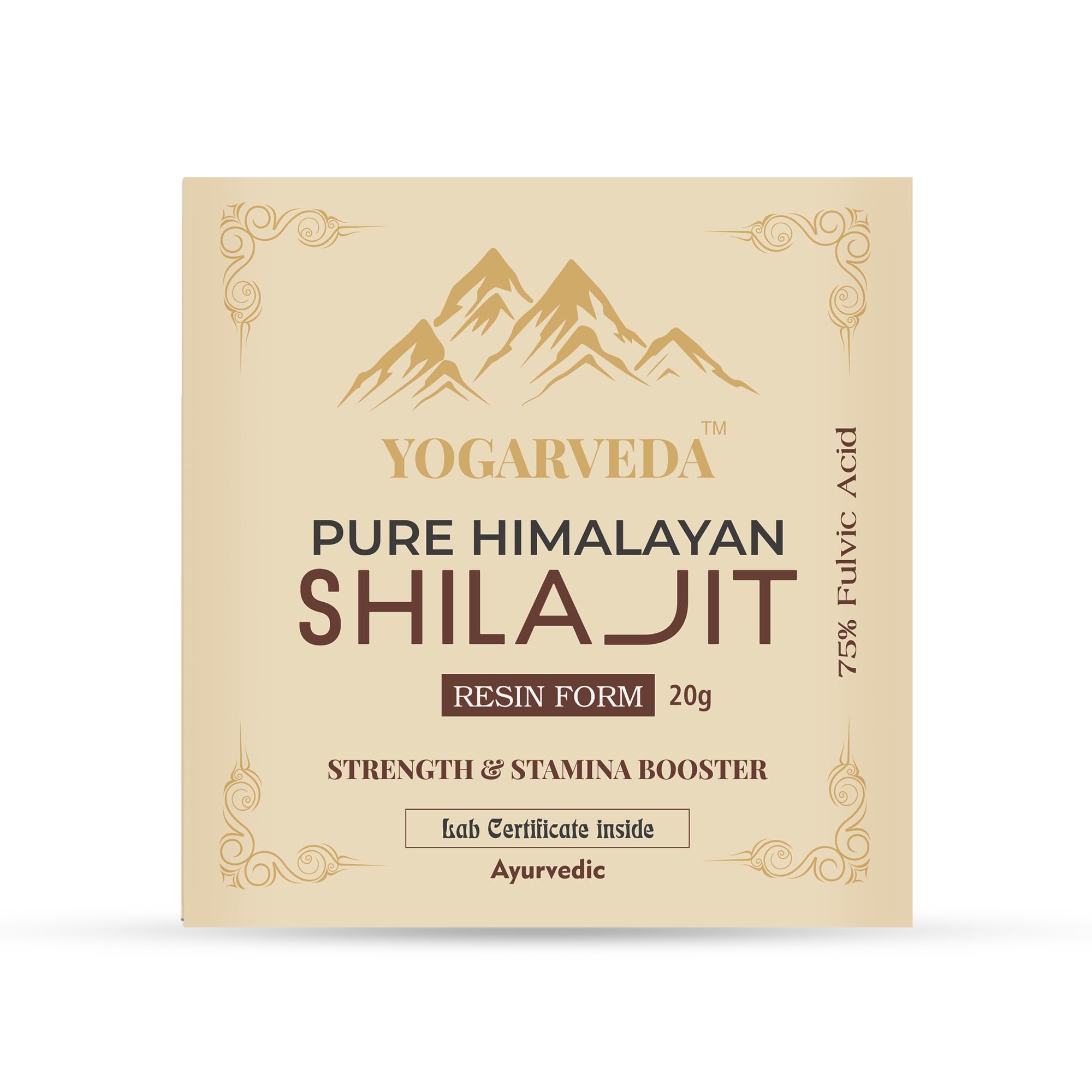 YOGARVEDA Pure Himalayan Shilajit Resin | 75%+ Fulvic Acid | Strength, Stamina & Energy Booster | Ayurvedic Immunity & Vitality Supplement for Men & Women – 20g-image-47