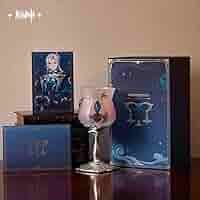 Amazon.co.jp: 原神 ヌヴィレット 万水归一 高脚杯 グラス 水