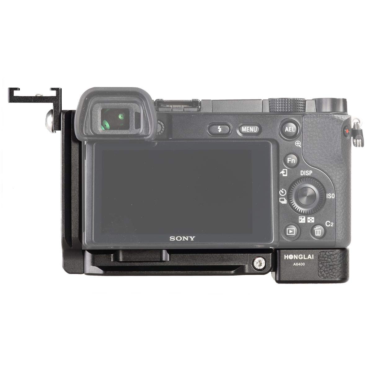 HONGLAI A6400L Camera Grip Extension Compatible for Sony A6400 A6300 A6100 Camera Replace Attachment