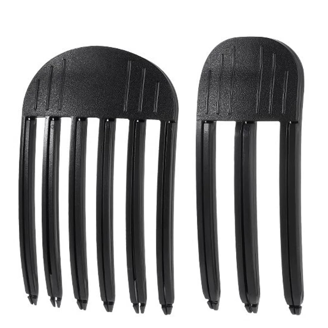 NHQZ 2 Pz Clip Radice - Pettine Ricci | Arricciatura Radici (Nero)