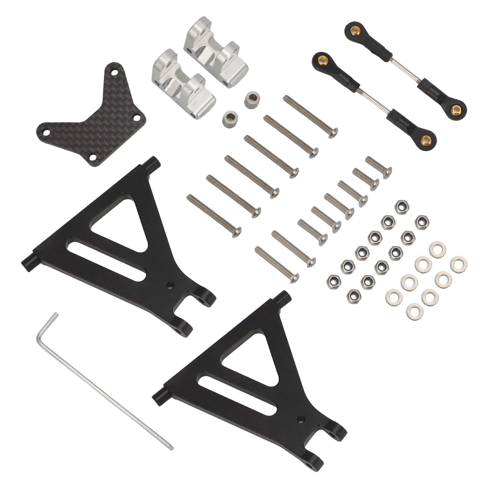 Amazon.com: WIKIBB Front Independent Suspension Kit for Tamiya