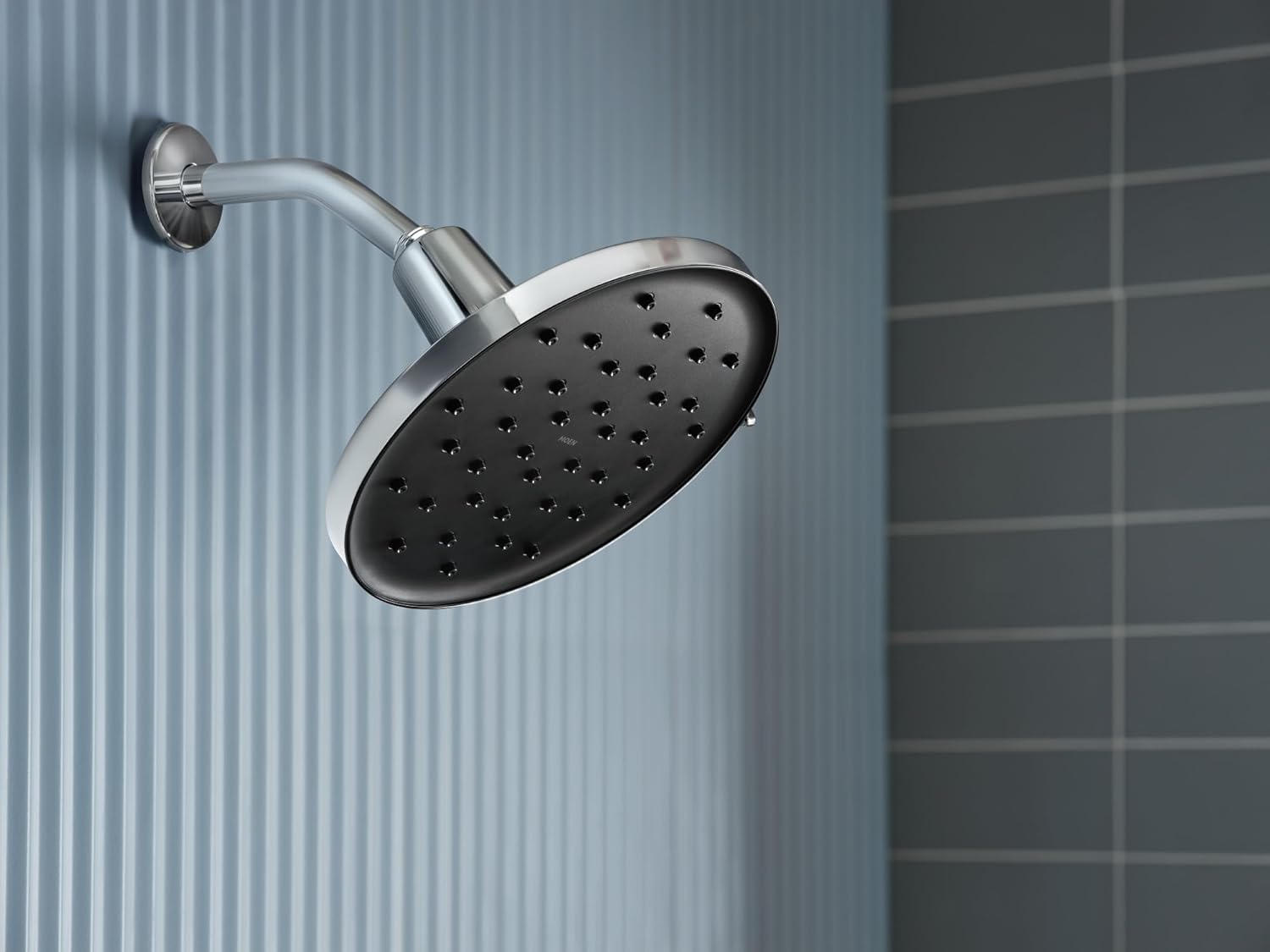 Moen Verso Chrome Adjustable 9" Diameter Eco-Performance 1.75gpm Spray Head Rainshower, 220R3EP