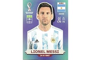 2022 Panini World Cup Sticker #ARG20 Lionel Messi Argentina