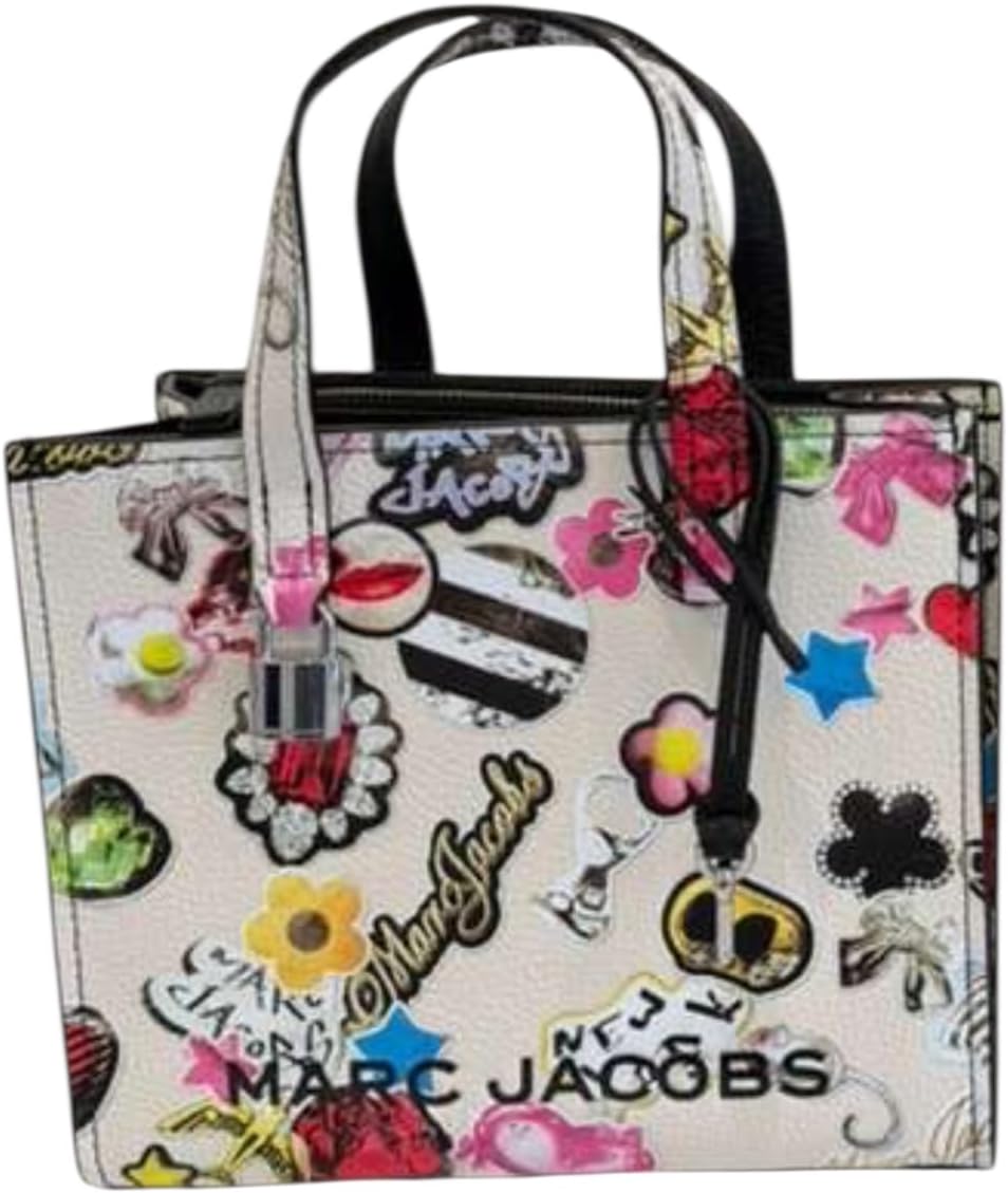 Mini Grind Leather Top Handle Tote with Crossbody Strap
