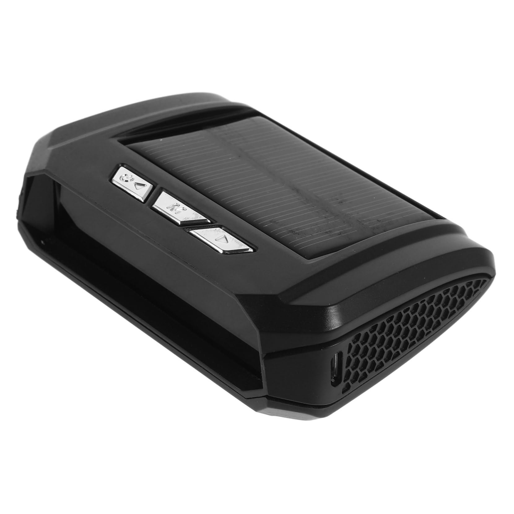 SOLUSTRE Reloj de Coche con Pantalla Digital para Salpicadero, Función de Temperatura y Hora, Diseño Compacto en Abs para Automóviles y Carritos de Golf