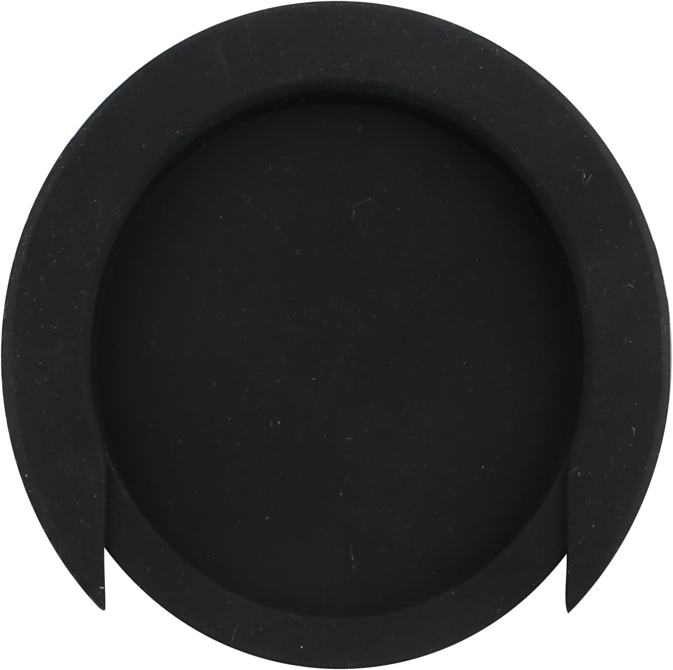 85mm Guitar Soundhole Cover Block Plug Screeching Halt Rubber Black for Acoustic Electric Guitar