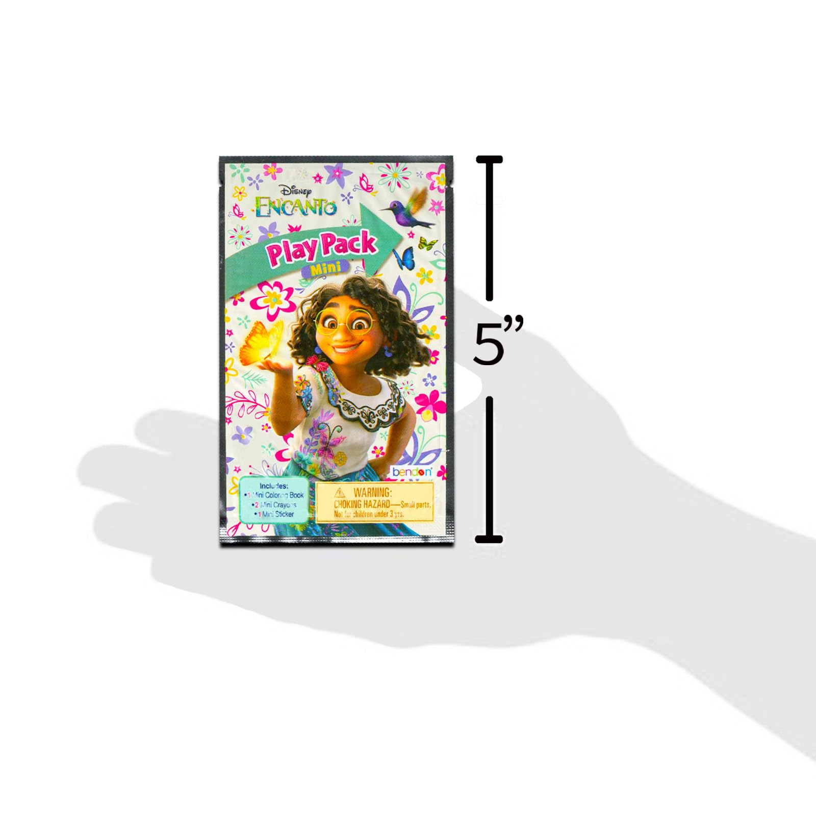 Disney Encanto - Set di mini bomboniere per bambini, con 24 mini libri di attività Mirabel, con pagine da colorare, adesivi (accessori per feste di compleanno Encanto)
