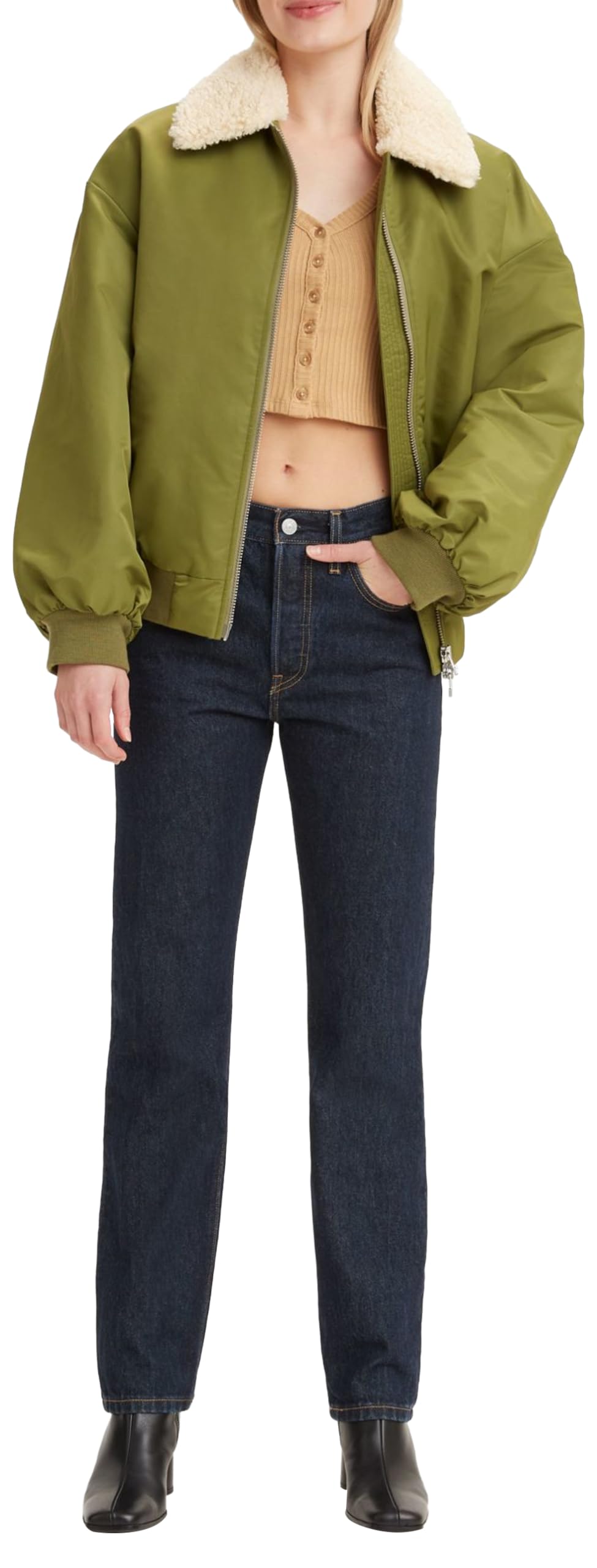 Levi's Women's Deep Breath 501 Jeans For Jeans, 26W / 30L