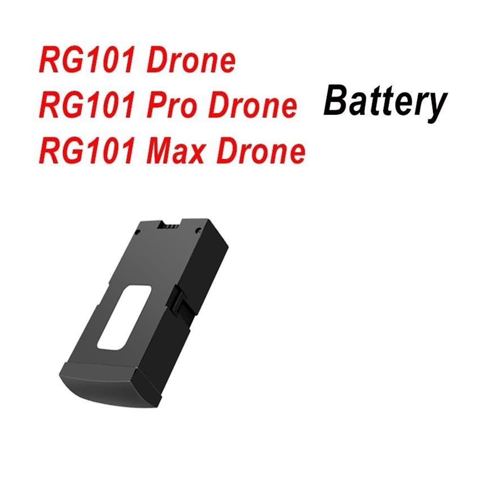 Batería 7,4 V 3000/3800 mAh, Compatible con Dron RG101 /RG101 MAX /RG101 Pro(For G101 Pro Battery 3800mAh)