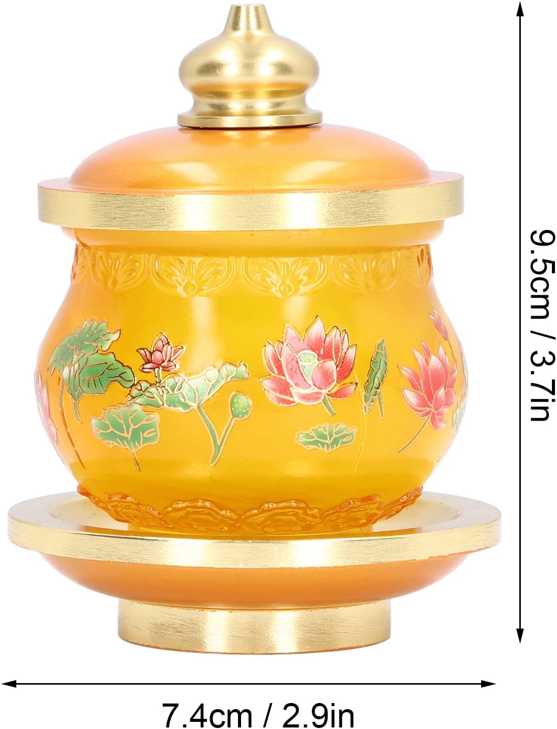 Altar Cup, Holy Water Offering Cup Buddhist Temple Water