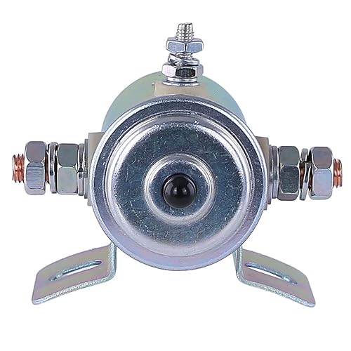 RAREELECTRICAL Nuevo Interruptor solenoide de arranque positivo PRESTOLITE de 3 postes compatible con 1114207 1114545 1889797