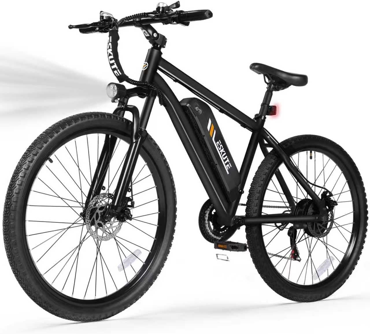 M200 Electric Bike for Adults – 21-Speed Gear 27.5" Mountain E-Bike, 1200W Peak Brushless Motor 28MPH, 48V 10.4Ah&13Ah Removable Battery, Up to 55-65 Miles Range, Step Over Commuter E-MTB, NFC Unlock