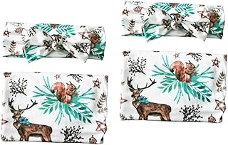 GALPADA 2 Conjuntos/2 Peças Conjunto De Faixa De Cabelo Saco De Dormir Cobertores Para Bebês Cobertores Recém-Nascidos Para Meninas Cobertores Para Receber Flores Laços De Cabelo