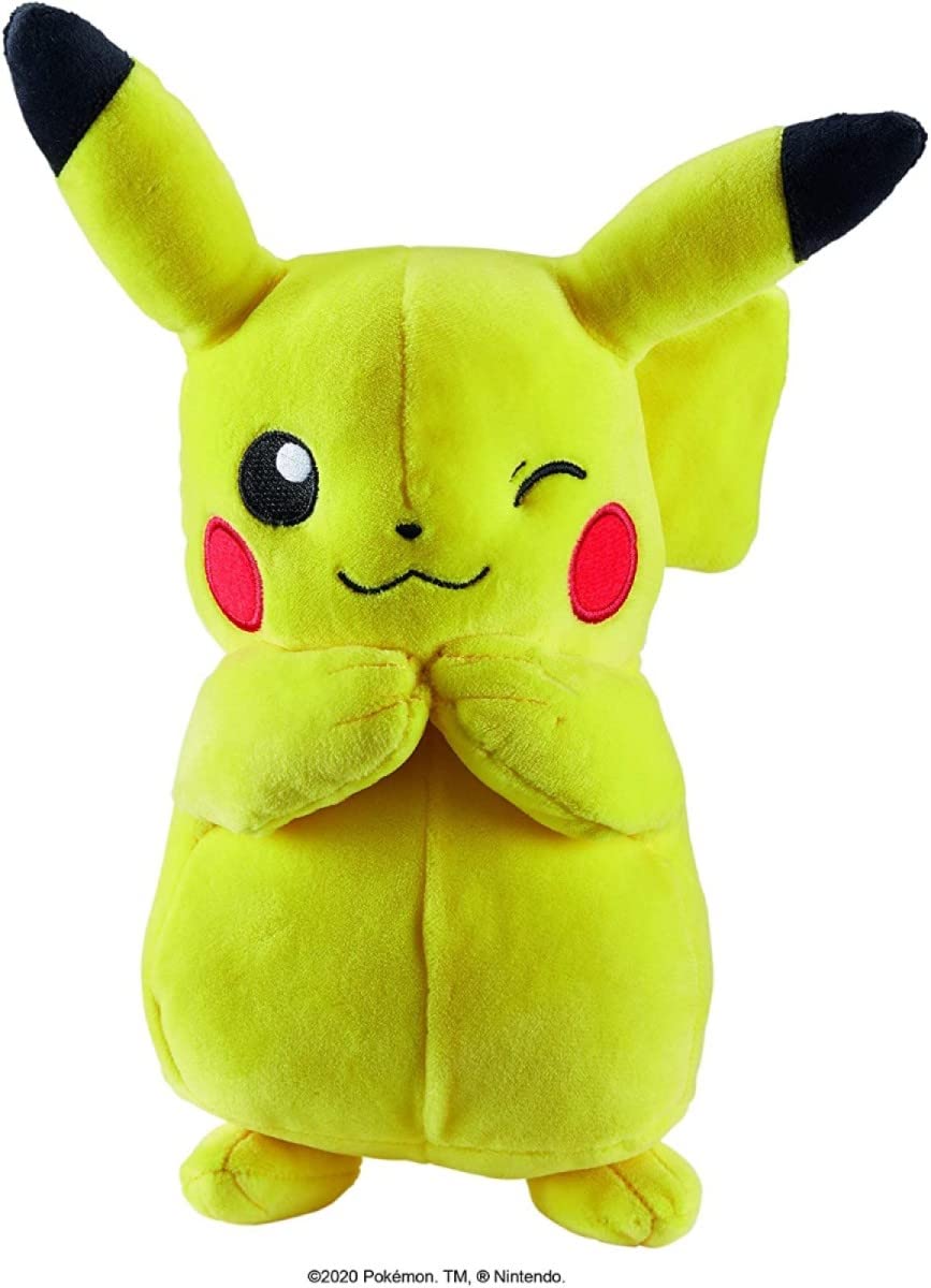Pokemon 8" Plush Pikachu - Winking