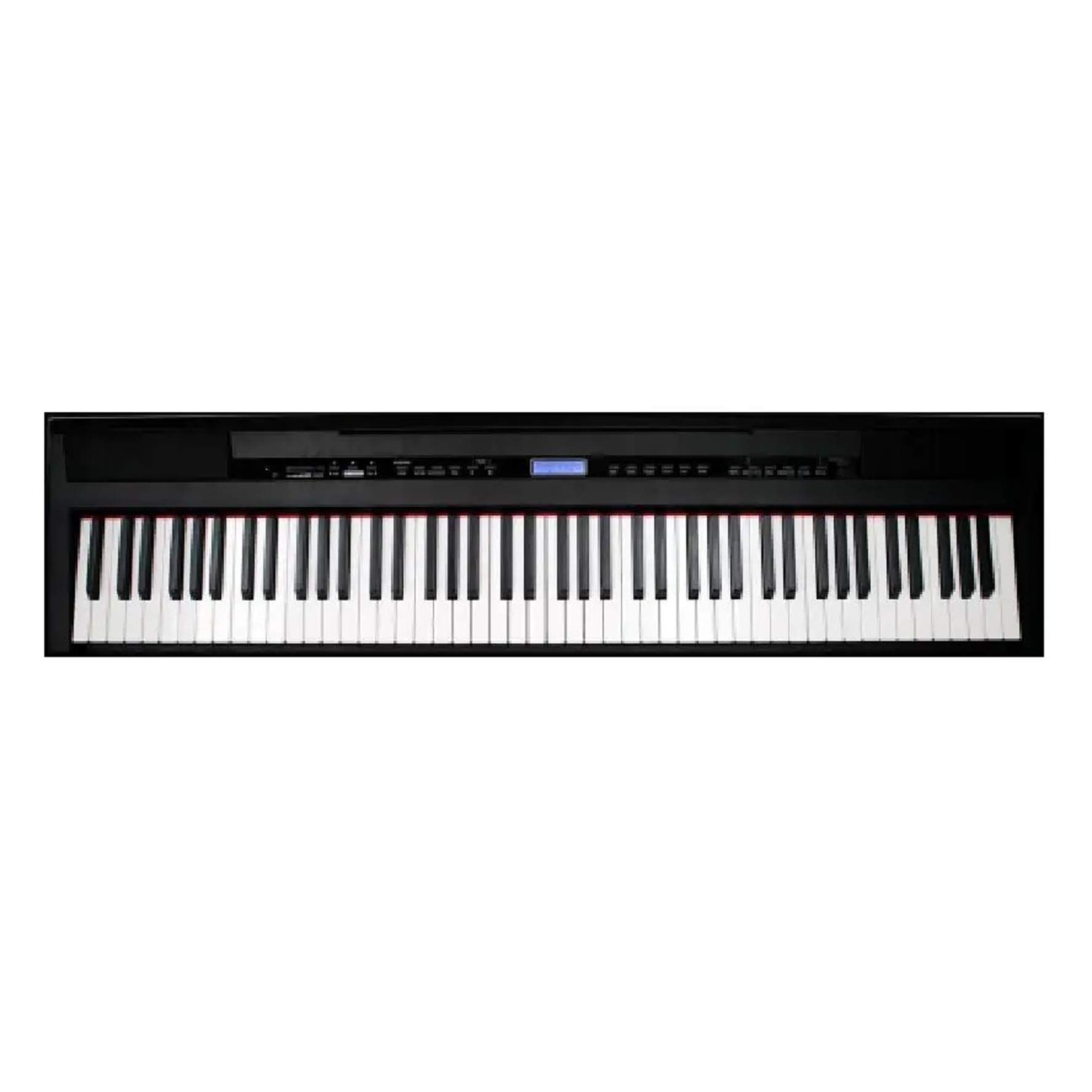 FBT E-Chord SP10 BLK - Pianoforte digitale ad 88 tatsi pesati Nero + FBT WS10 BLK - Supporto in legno con pedaliera fissa a tre pedali, Nero.