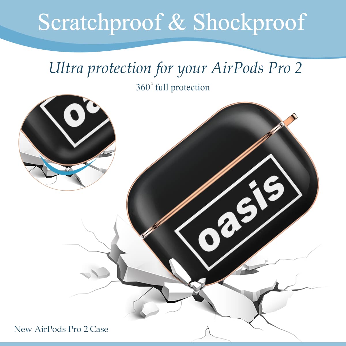 Amazon | オアシス OASIS バンド AirPods Pro 2ケース オアシス OASIS
