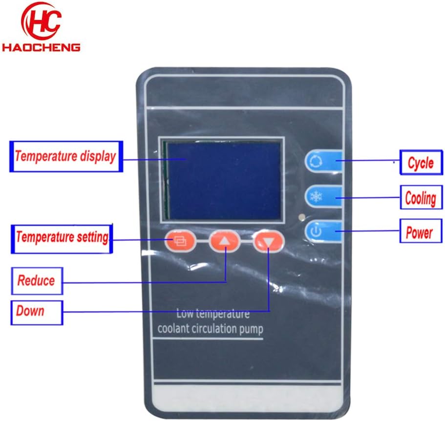 CHSZCHC 3L Minus 10 Degree Digital LCD Display Glycol Portable Water Cooled Chiller