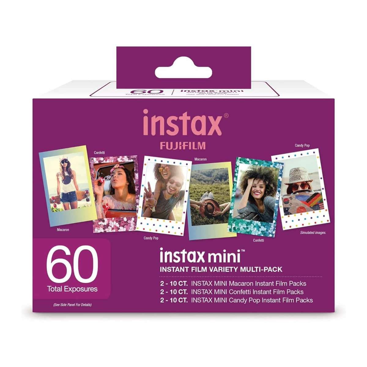 HEMA Instax Mini Film, Photo Slide Rand Design, 10-pak Film Voor