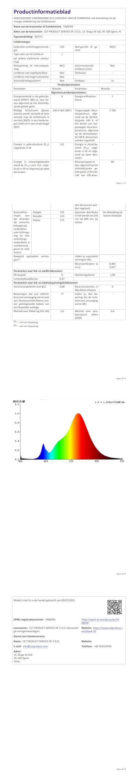 Lampadine a led antiche Lampadina decorativa gigante 6W Dimmerabile E27 Base 220 / 240V 300Lumens Super Giallo Caldo (G200)