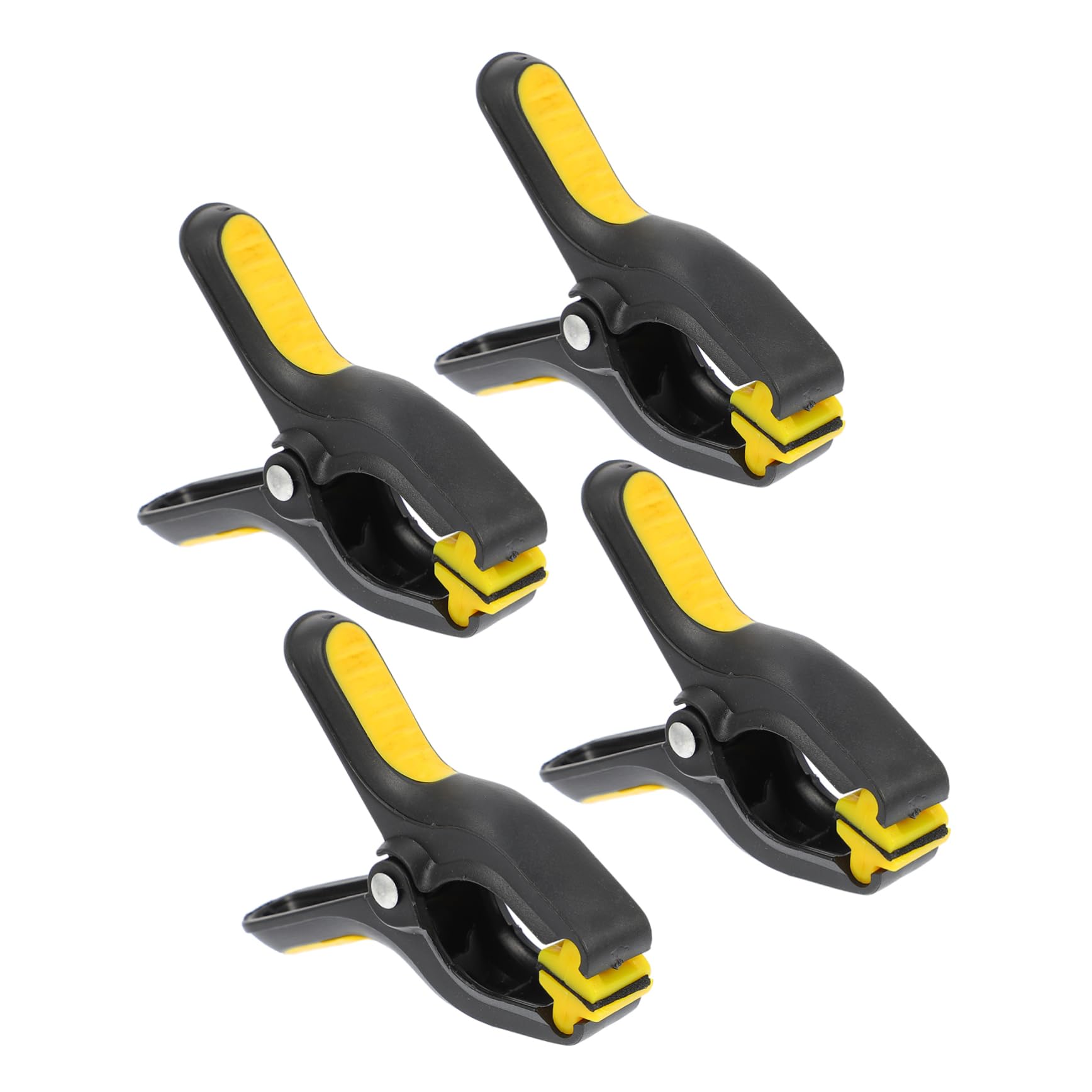 SEWACC 4Pcs Plastic Screen Suction Cups for Non Slip Handle Fixture for LCD Screens Tablets and More for Smooth Surfaces