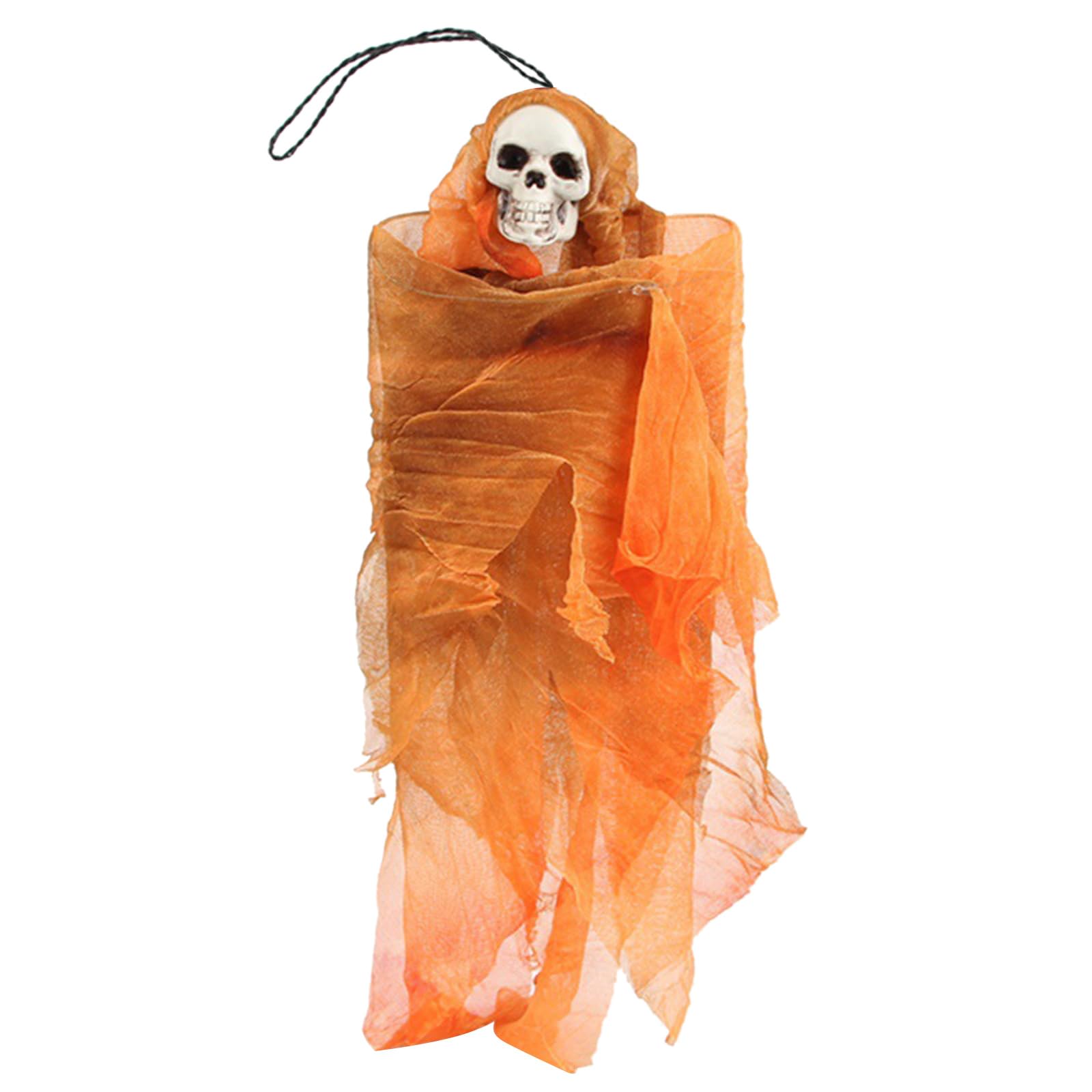 YWLUUOO Halloween Decoration Skull Oranment and Party Prop for Haunted Houses and Costume Parties Halloween Skull Decoration