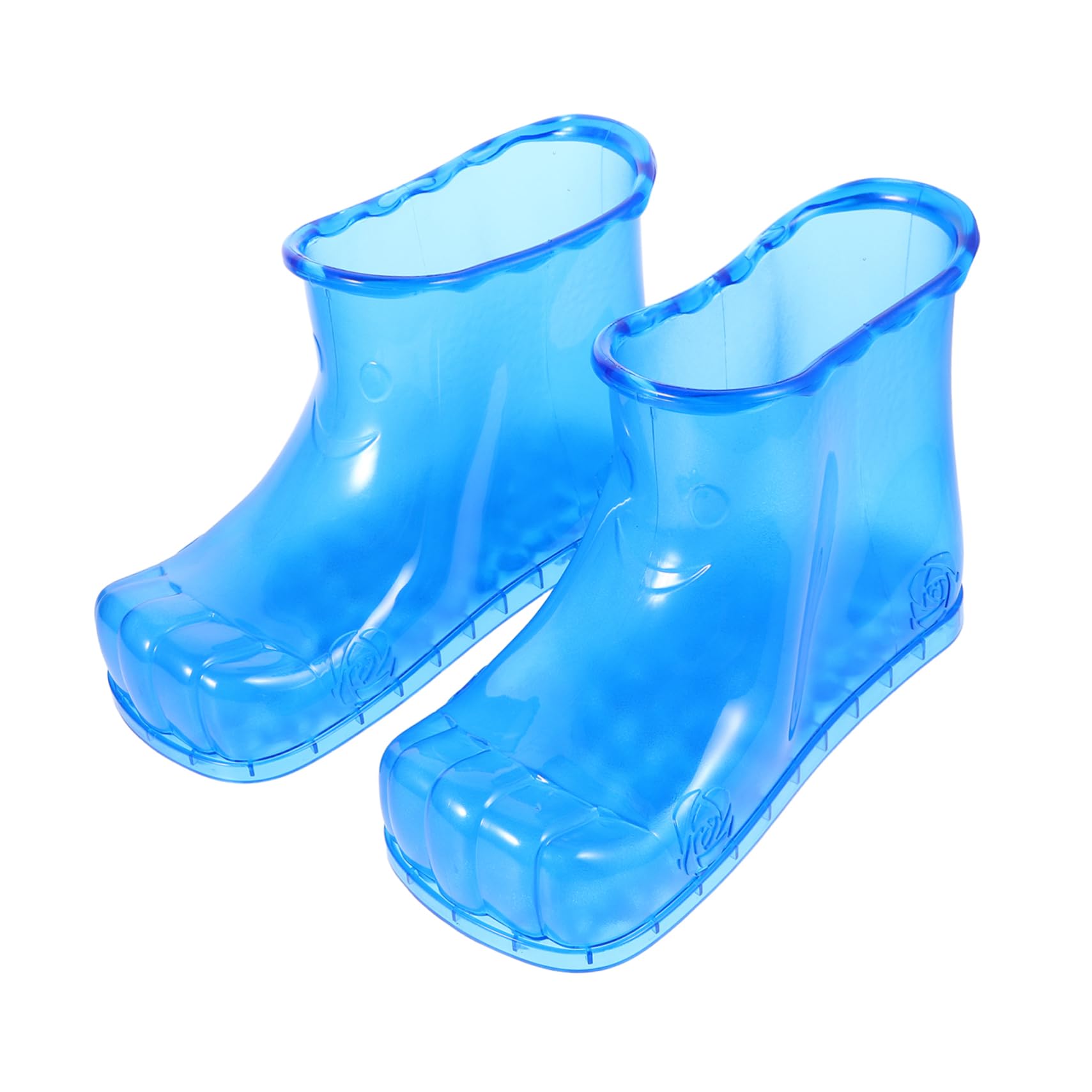 GOOHOCHY Foot Bath Soaker Boots Women's Foot Soaking Shoes Foot Bath Soak Tub Slippers Inflatable Footbath Foot Spa Shoes for Home