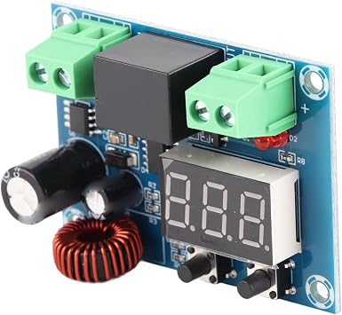 XH-M609 Digital Low Voltage Disconnect Module Voltage Protection Module Undervoltage Low Voltage Cut Off Automatic Switch Recovery Protection for 12-36V Battery