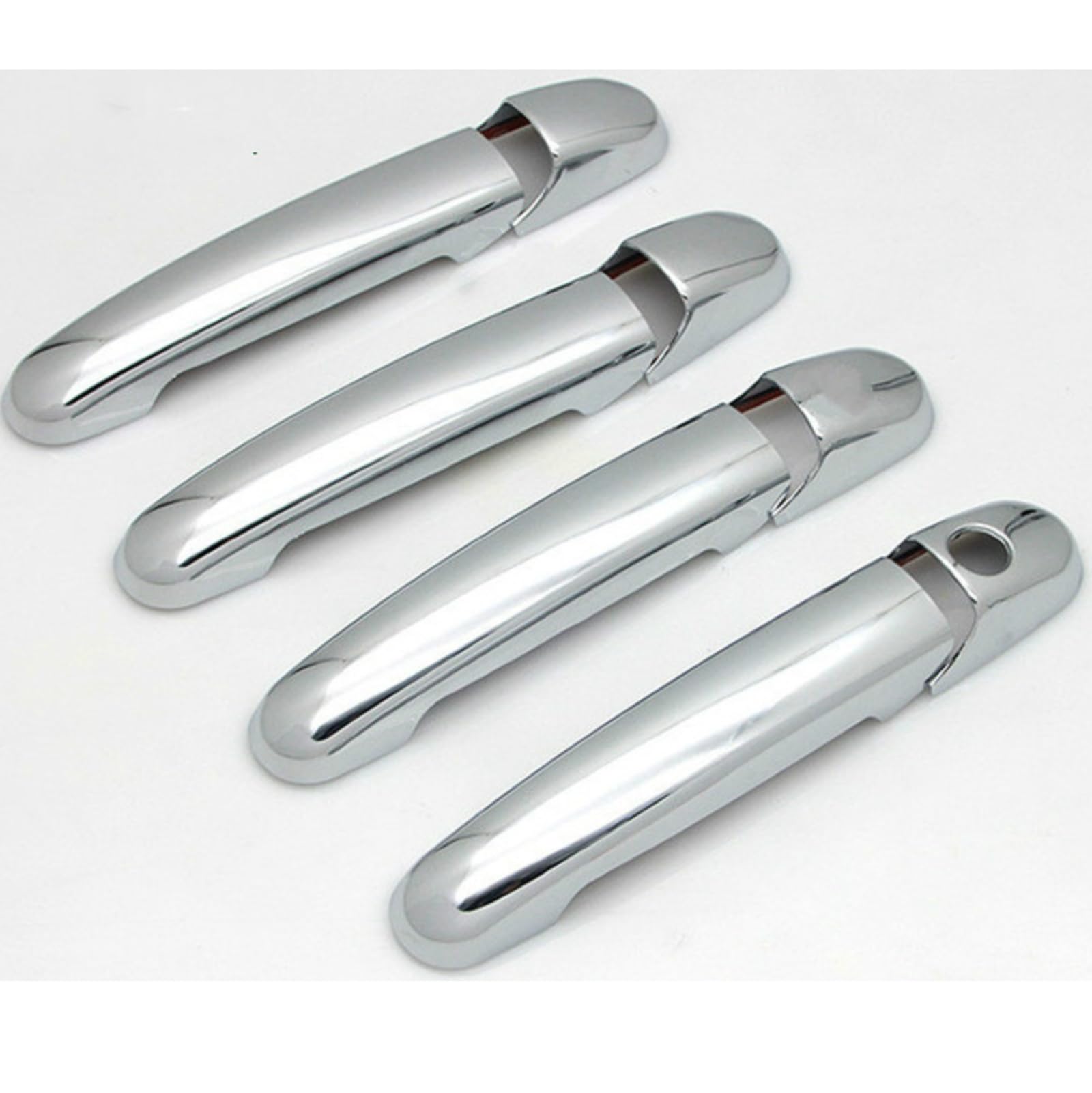 Poignée de porte chrome Ford Galaxy moulure adhésive avec un trou de serrure