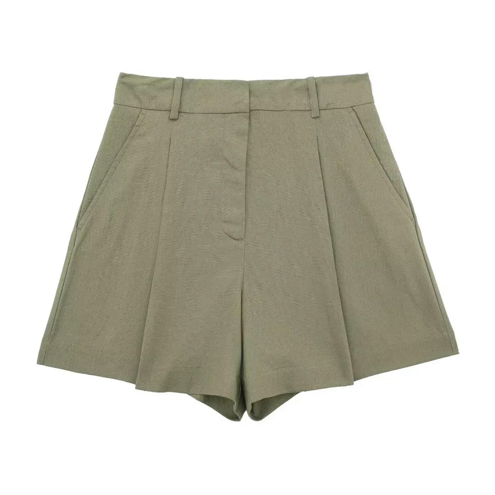 Ensemble short et haut en lin mélangé parfait pour vos terrasses d'été