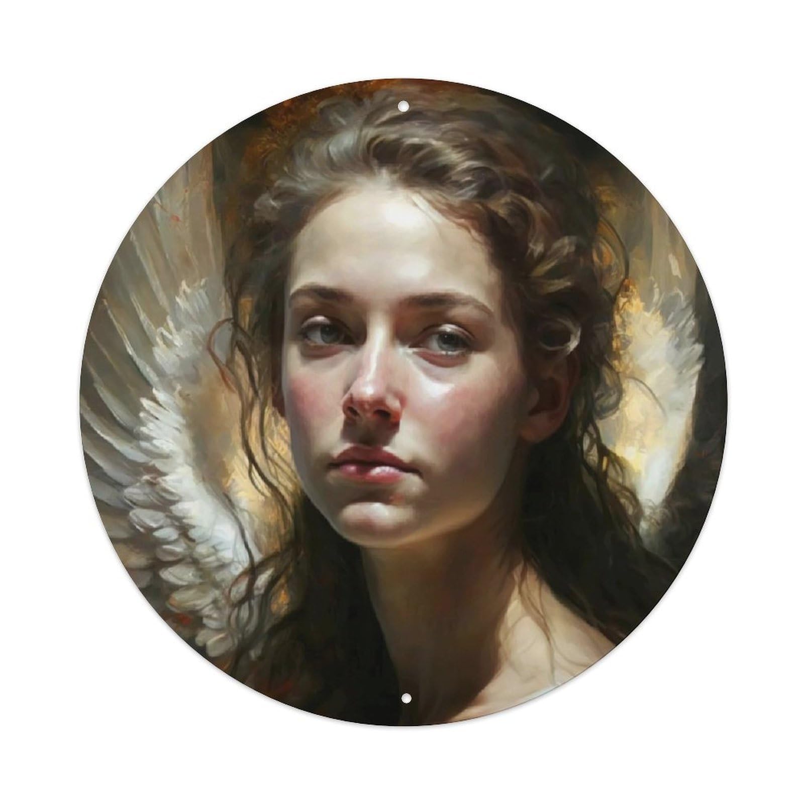 Religious The Great Virgin Mary Metal Tin Sign
