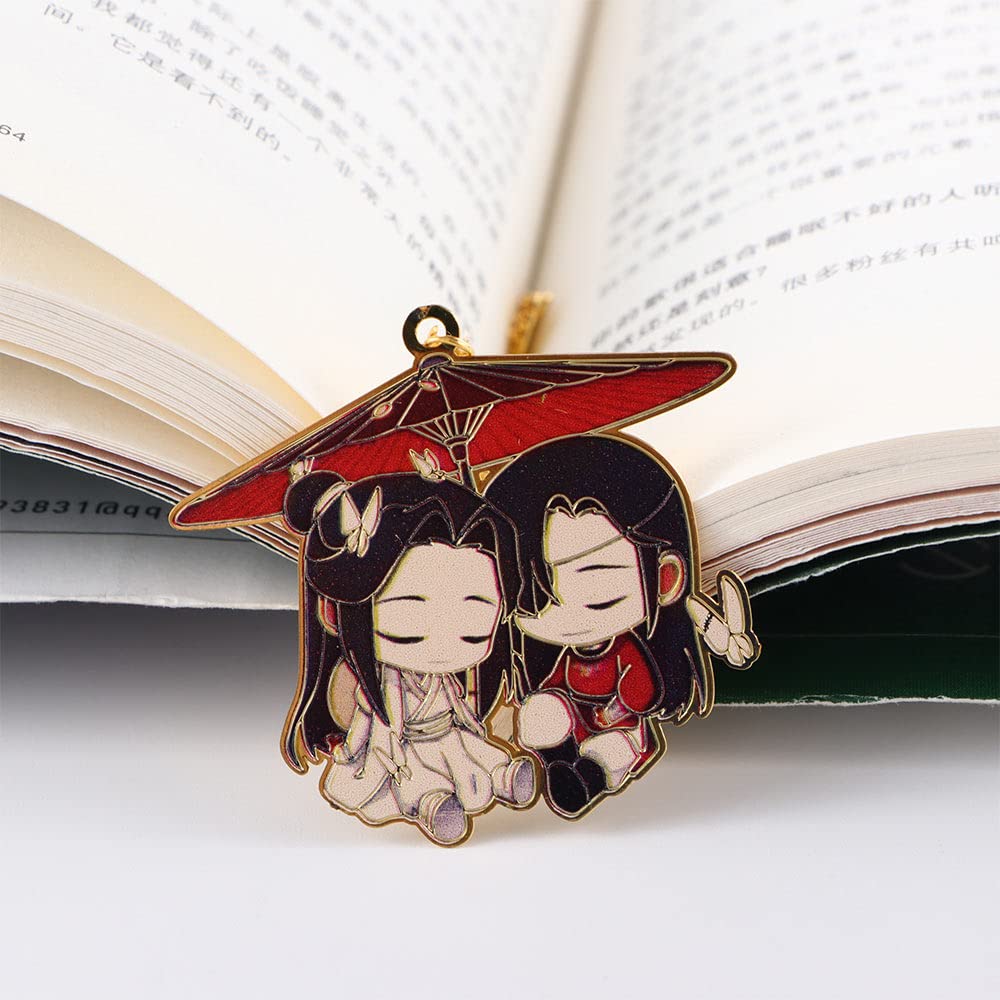Mo Dao Zu Shi Grandmaster of Demonic Cultivation Wei Wuxian LAN Wangji Metal hollowing Bookmark(C)