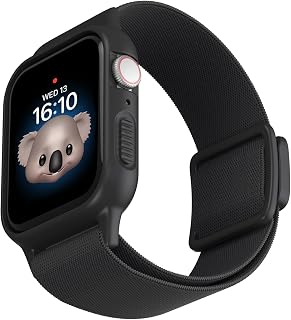 Compatible with Kids Apple Watch Band with Bumper Case(No Screen Protector)