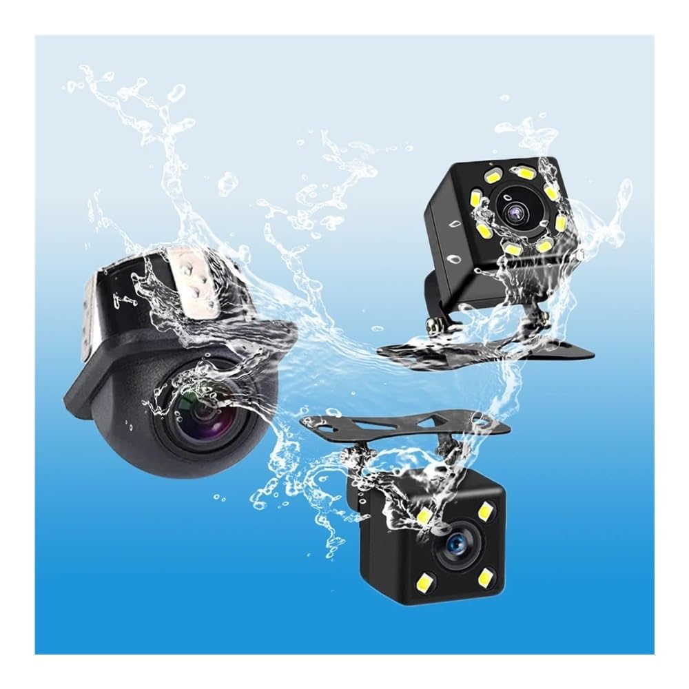 NiSza Coche Cámara Visión Trasera Cámara visión Trasera Universal para Coche 720P 1080P AHD IP68 luz Marcha atrás HD visión Nocturna cámara de Asistencia para estacionamiento