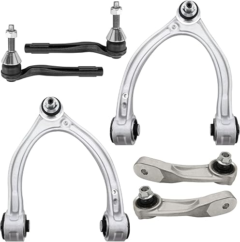 Miniatura 18 de Detroit Axle - Kit de suspensión delantera RWD para Chrysler 300 Dodge Charger Challenger Magnum 2 brazos de control superior con rótulas 2 rótulas