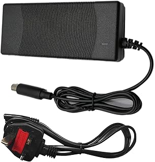 Electric Scooter Charger, 42V 2A Charger Power Adapter for Bird & Lime, Compatible with Bird, Lime, Lime S, Skip, Spin, M365, Bird Charger, Lime Charger Battery Charger, UK(25A,220V·)