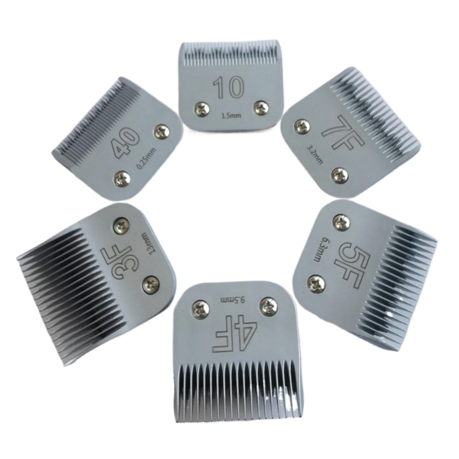 Lama A5 Compatibile, Compatibile Con Andis, Compatibile Con Laube, Tosatrice For Cani Da Compagnia(6PCS)