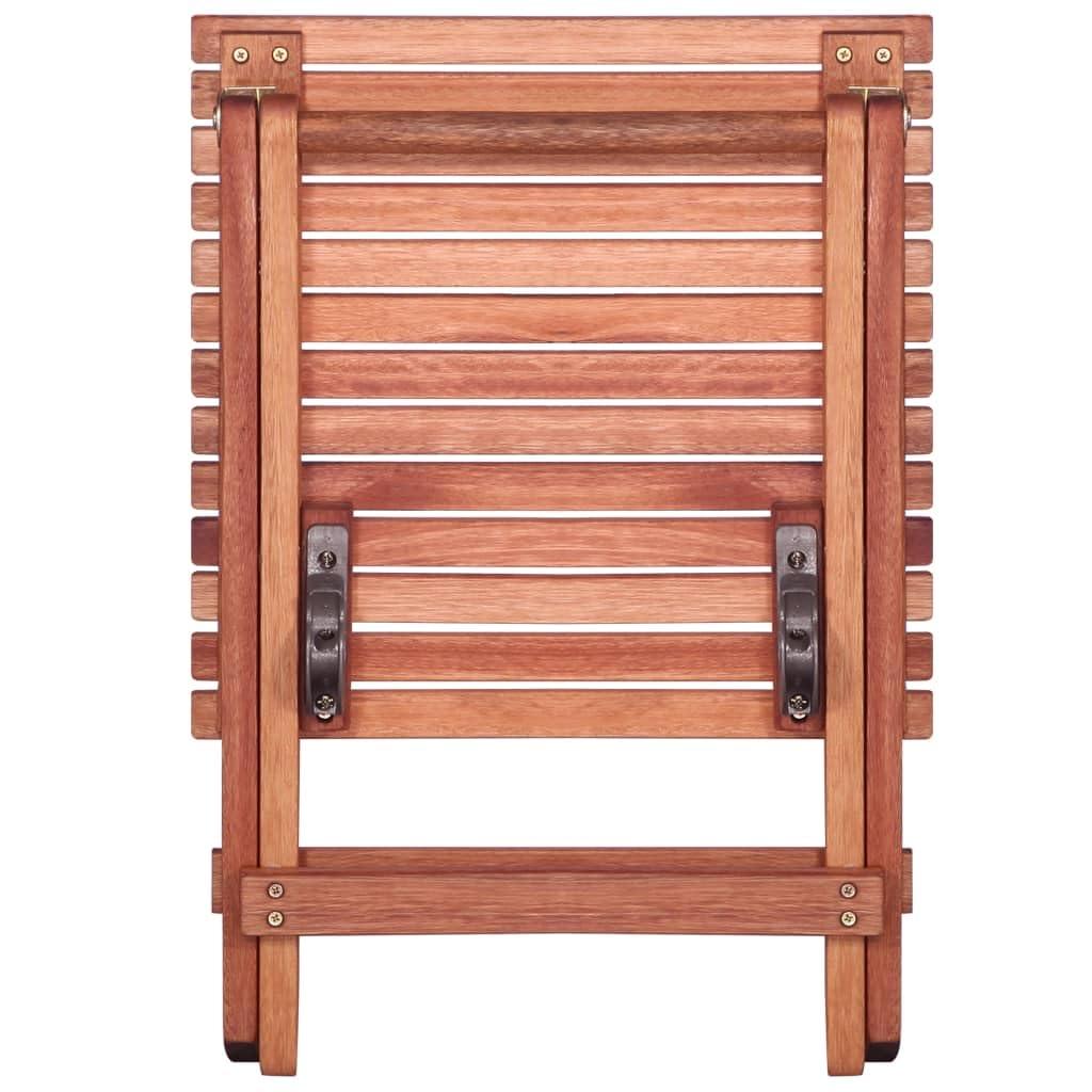 vidaXL Ensemble de Bistro 3 pcs pour Enfants Bois d'Eucalyptus Massif Meuble