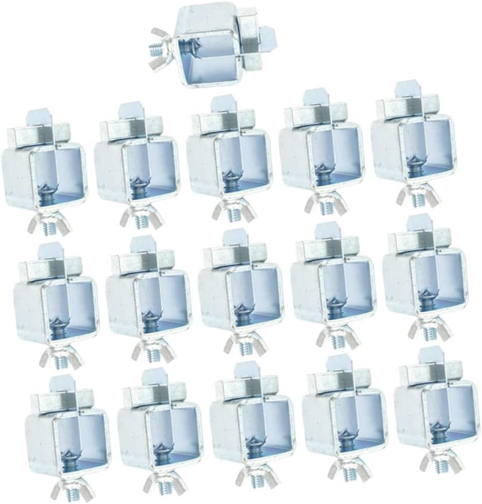 Mikikit 16pcs Welding Clamp Sheet Metal Fabrication Auto Body Panel Alignment Tool Rustproof for Butt Welding and Panel Repairs