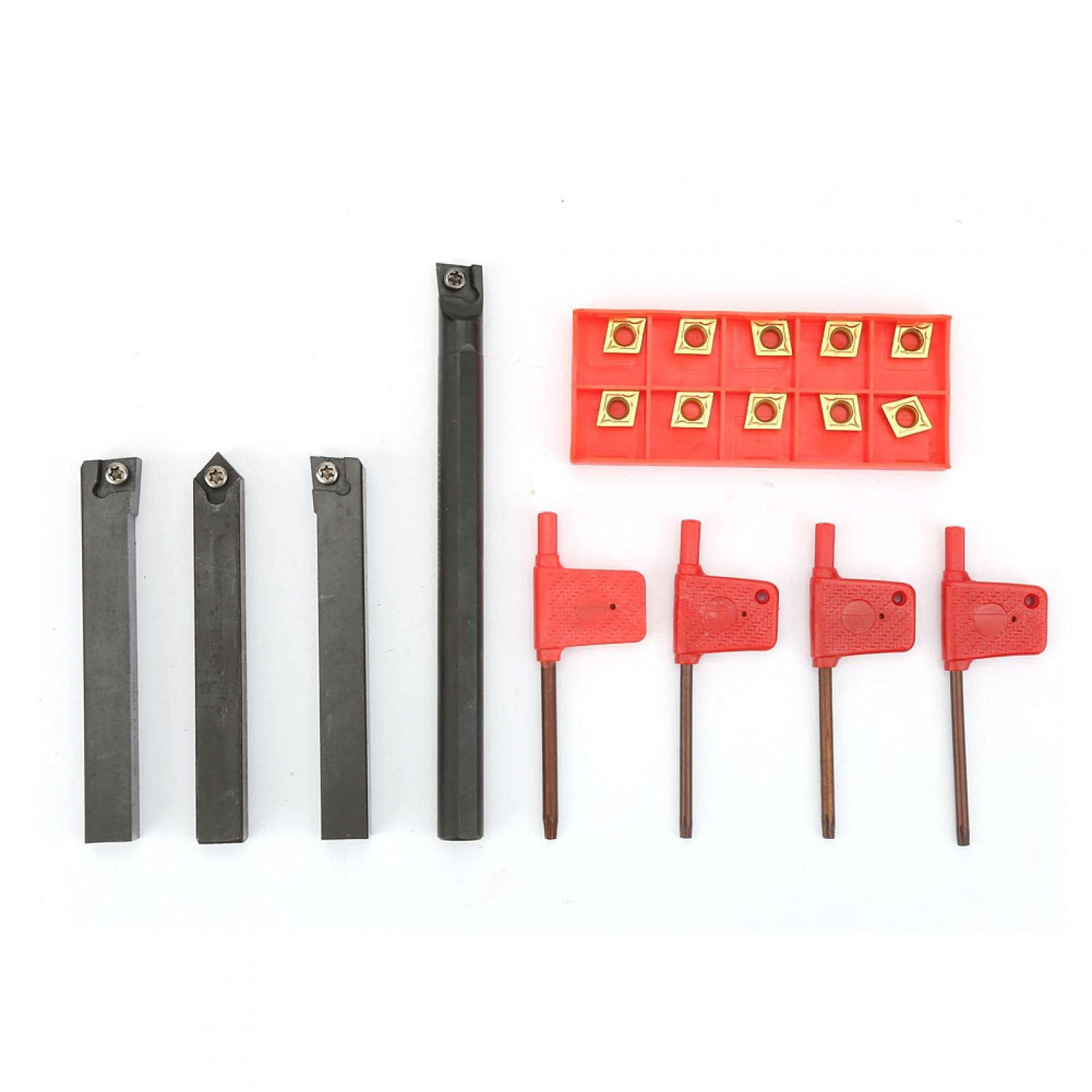 Porte-outil de tournage SCLCR1212H09 et 10 plaquettes pour stopper l'usure prématurée