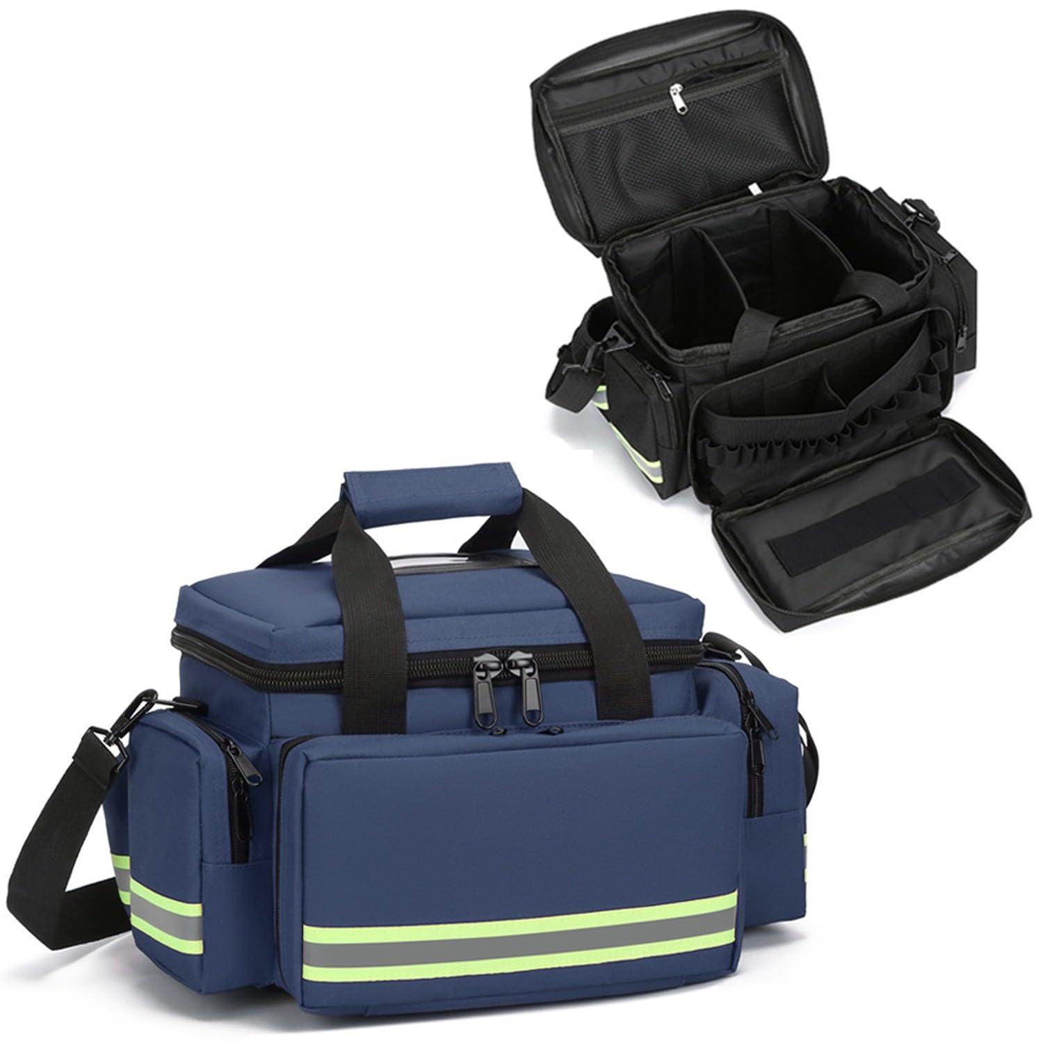Bolsa De Emergencia Vacía,Emergencia,Trauma,Rescate,Enfermera,Paramédico,Bolsa De Bolsillo Multibolsillos,Botiquines De Primeros Auxilios Para Viaje Acampada,Bolsas Pertenencias Del Paciente A