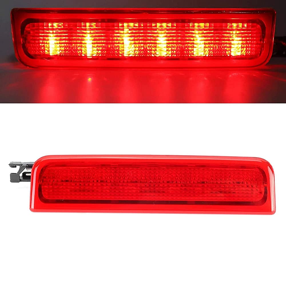 Drittes LED-Bremslicht Ersatz für Caddy 2004–2015 3D Center High Level Bremslicht rote Linse