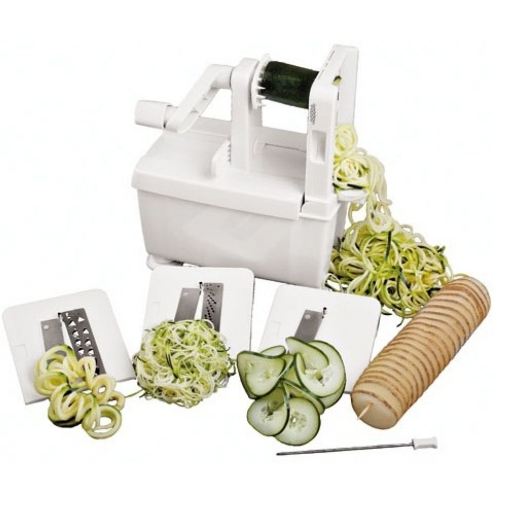 Amazon.com: Paderno World Cuisine 4-Blade Folding Vegetable Slicer