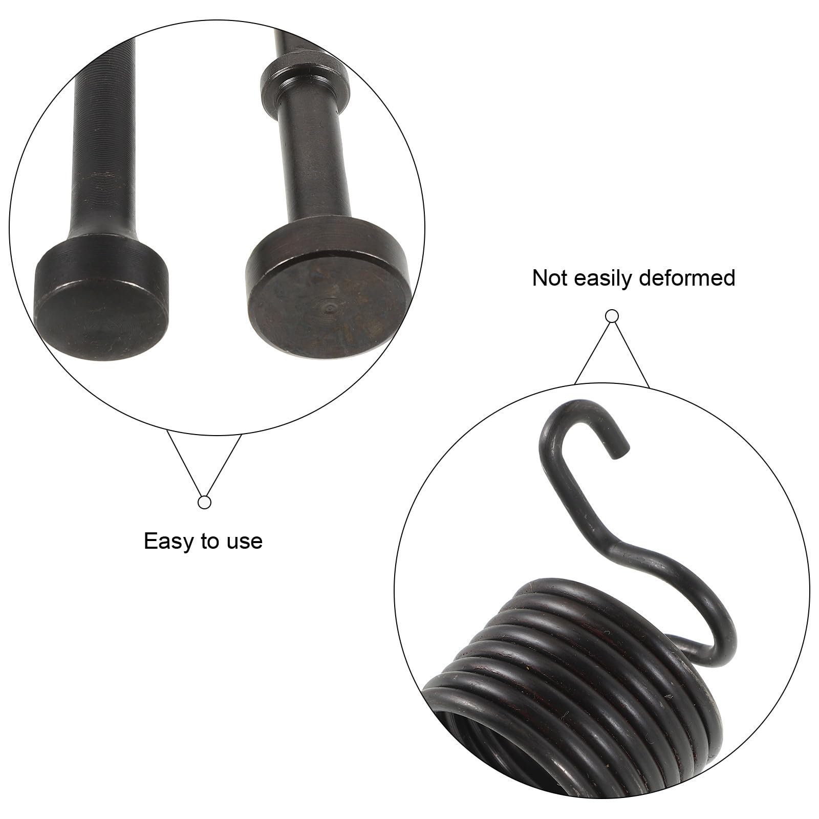 Toddmomy Set Punte per Martello Pneumatico Scalpelli, Accessori per Trapano ad Aria Compressa, Kit Utensili Portatile per Foratura e Scalpellatura Professionale