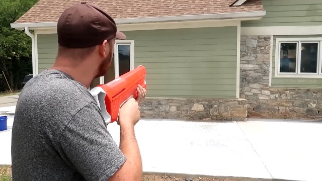 SpyraLX – Pistolet à Eau Haute Performance – Rouge – Technologie Precise, Autonomie – Pour Jeux Aquatiques Outdoor