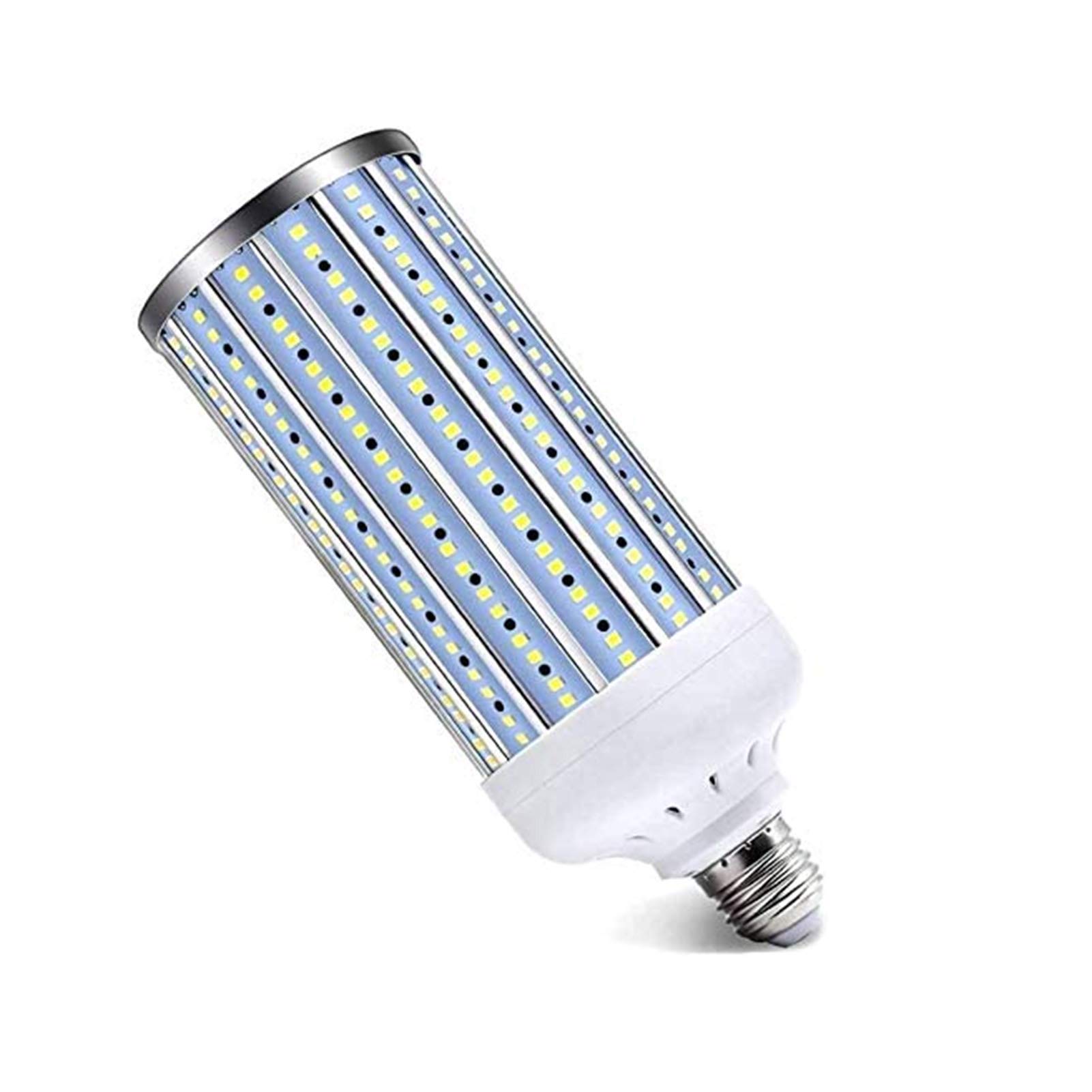 Bombilla LED maíz superbrillante 150 W, repuesto halogenuros metálicos CFL/HPS 600 W, larga duración sin radiación dañina, iluminación área almacén garaje bahía alta, frío